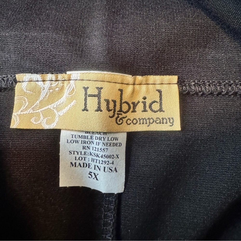 Hybrid & Company Black Bodycon Mini Skirt – Size 5X – Made in USA (NWT) - Picture 10 of 10
